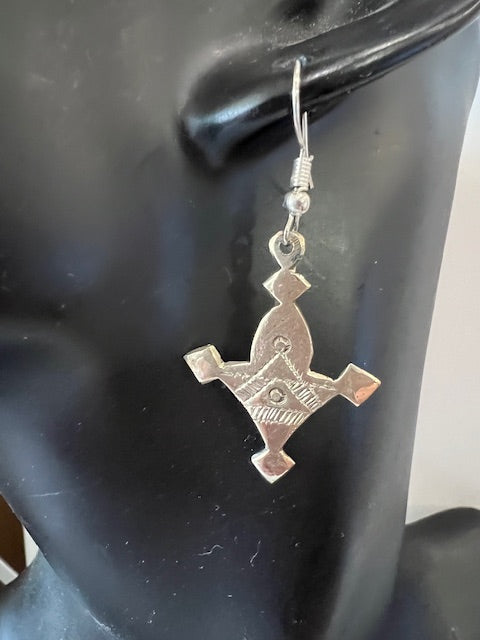 Handmade Tuareg Earrings - Crosses