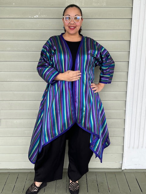 DTH 100% Silk Technicolor Dream Coat