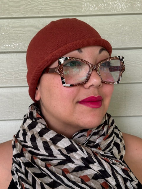 Roller Beanie (Black, White, Navy, Grape Frost, Raisin, Graphite, or Fruit Spice)