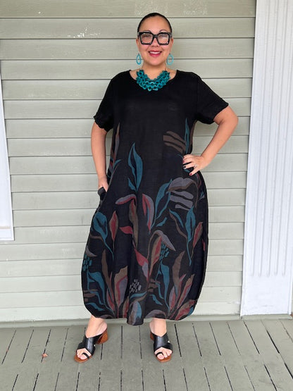 Gull Dress (Black, Blue, or Kiwi)