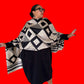 Geometric Mulberry Silk Scarf