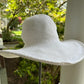 Crocheted Wide Brim Sun Hat (8 Colors)