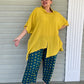 DTH Batik Cotton Tapered Leg Pant - X Design