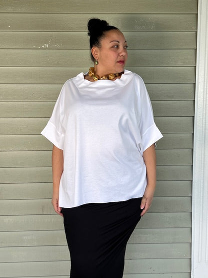 Planet Tokyo 100% Pima Cotton Top (Black, White, Fawn, Chartreuse)