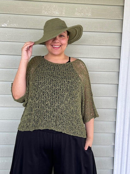 Crochet Boxy Top (available in MANY colors)