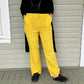 100% Linen Drawstring Pants (Yellow or White)