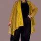Shawl Collar Asymmetrical Jacket (Mustard or White)