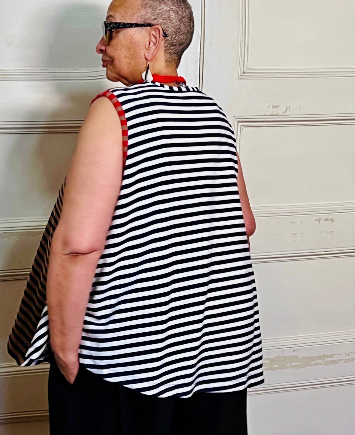 Alembika Sleeveless Stripes