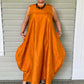 DTH 100% Crush Silk Bubble Dress