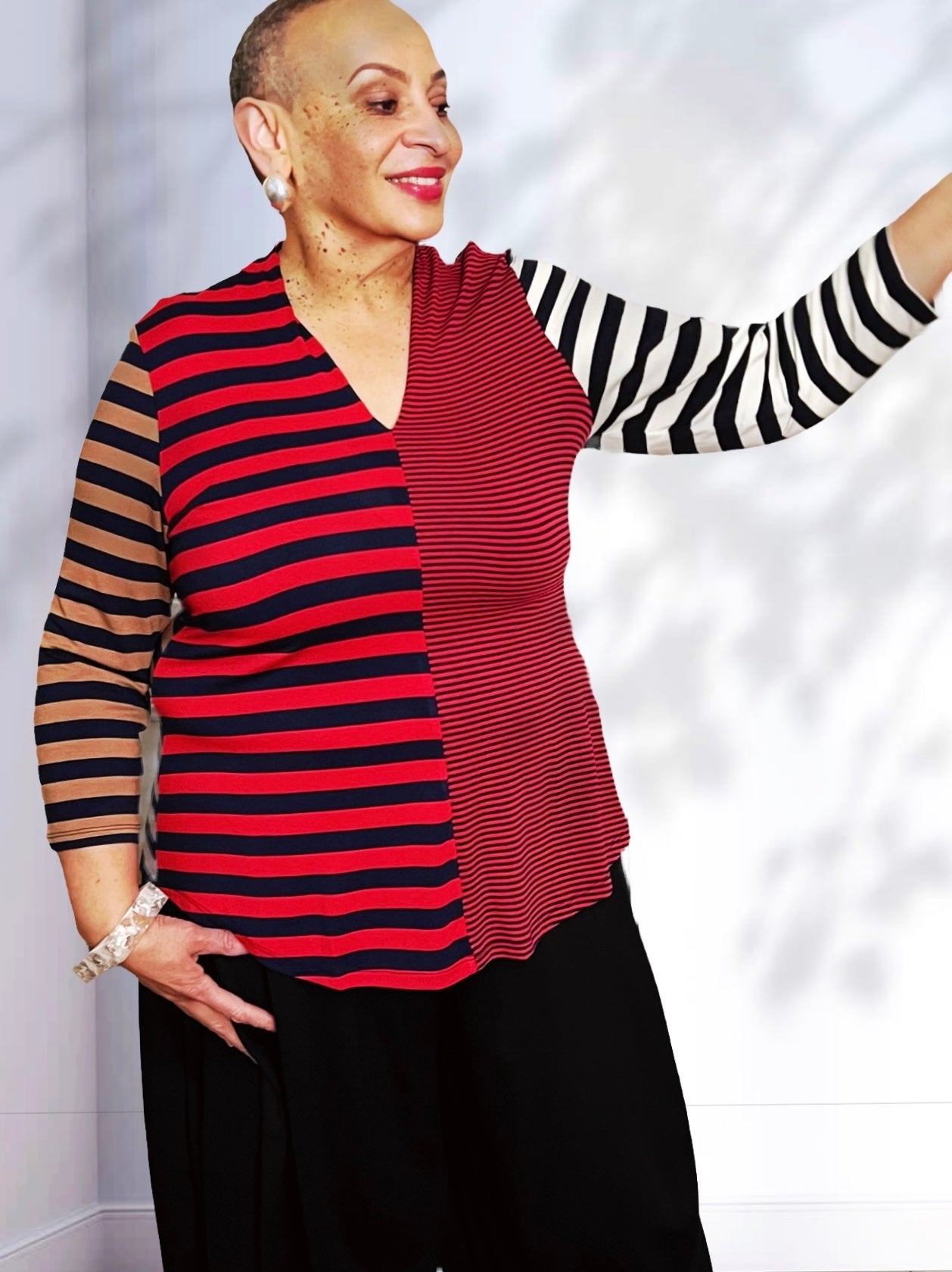 Alembika Long Sleeved Stripes