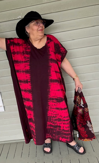 Cotton Hand Dyed Caftan