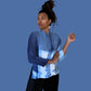 Vanite Couture Yellow Button Up Shirt (Yellow or Blue)