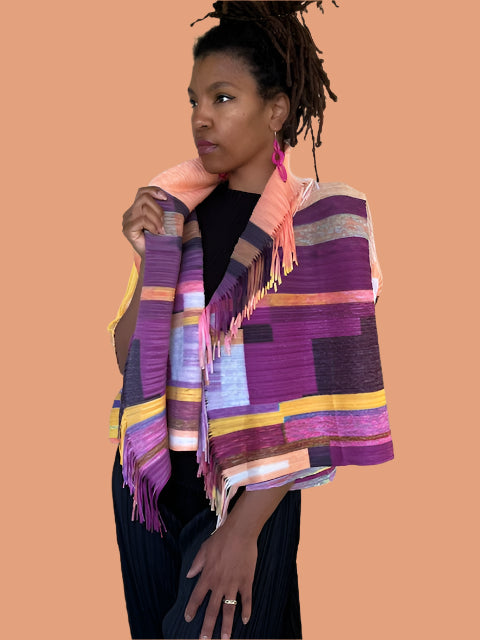 Vanite Couture Fringed Jacket
