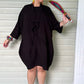 Eleven Stitch Shrug in Travel Fabric (Marine Blue or Black)
