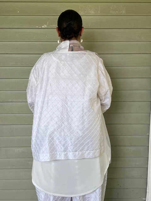 DTH 100% Silk Open Jacket