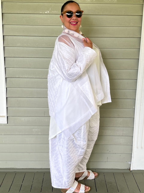 DTH 100% Silk Open Jacket