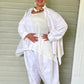 DTH 100% Silk Open Jacket