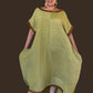 DTH Olive Colored Silk/Linen