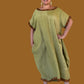 DTH Olive Colored Silk/Linen