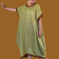 DTH Olive Colored Silk/Linen