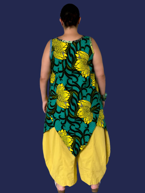 DTH 100% Cotton Audrey Top - V-Shape