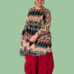 DTH Zig Zag Baby Doll Top