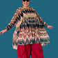 DTH Zig Zag Baby Doll Top