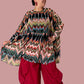 DTH Zig Zag Baby Doll Top