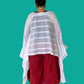 DTH 100% Cotton Eyelet Waterfall Top