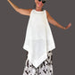 DTH 100% Linen V-Front Top