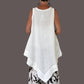 DTH 100% Linen V-Front Top