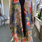 Long Kimono Jacket (Cranes, Dusty Rose, Tulips & Birds - Blue/Gray, Tulips & Birds - Peach)