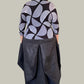 DTH Architect Skirt in 100% Iridescent Silk