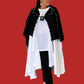 DTH 100% Crinkle Silk Short Cropped Jacket