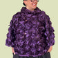 DTH Rose Garden Boxy Top (Eggplant)