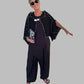 DTH 100% Crinkle Silk Short Cropped Jacket