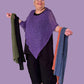 Popcorn Crochet Poncho (10 Colors)