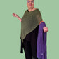 Popcorn Crochet Poncho (10 Colors)