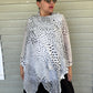 Styker Scarf in Cheetah Pattern (Beige or White)