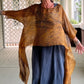 DTH Hand Dyed 100% Silk Top (Burnt Umber)