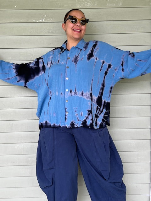 Gerties Big Shirt (Blue Water)