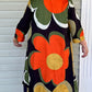 Alembika Oversized Floral Shirt Dress