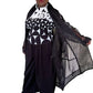 Kedem Irene Black Mesh Coat
