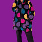 Transparente Circle Print Coat