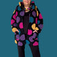 Transparente Circle Print Coat