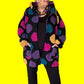 Transparente Circle Print Coat