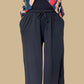 Transparente Wide Leg Sweat Pants (Silver, Black, Green, or Camel)