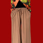Transparente Wide Leg Sweat Pants (Silver, Black, Green, or Camel)