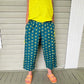 DTH Batik Cotton Tapered Leg Pant - X Design
