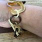 Upcycled Horn Bracelet